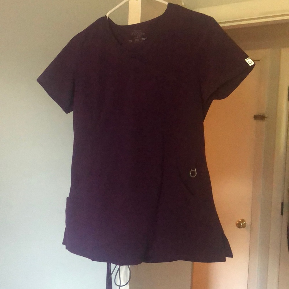 Purple Cherokee drawstring scrub set!